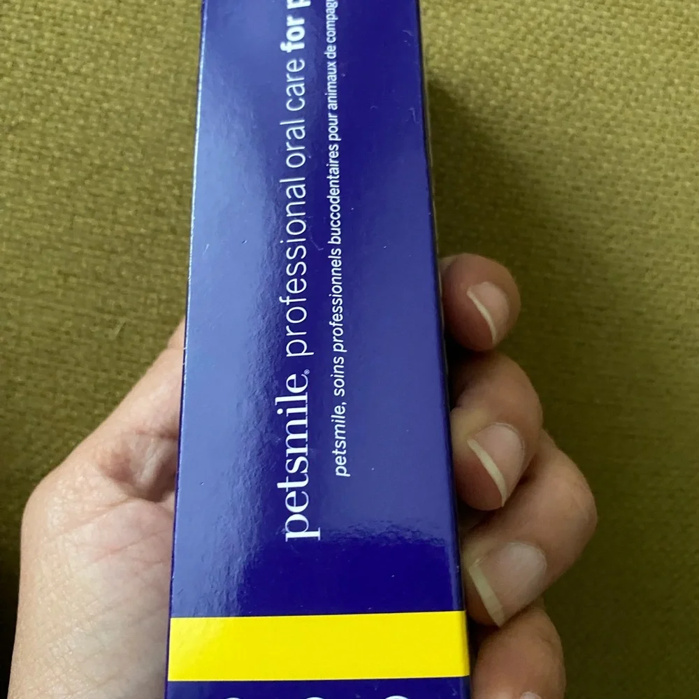 Petsmile dog toothapaste new